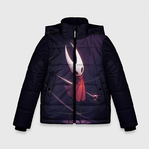 Зимняя куртка для мальчика Hollow Knight / 3D-Черный – фото 1