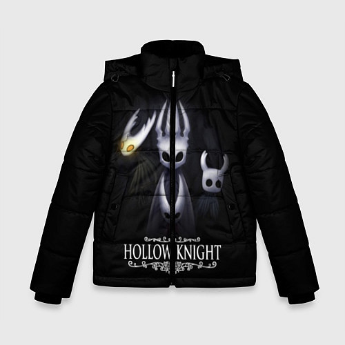Зимняя куртка для мальчика Hollow Knight / 3D-Черный – фото 1