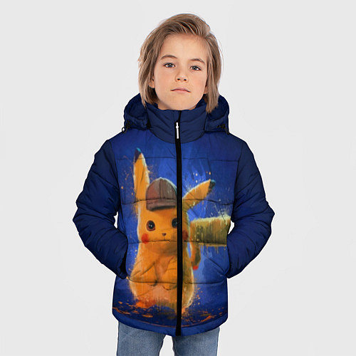 Зимняя куртка для мальчика Pika Pika / 3D-Красный – фото 3