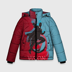 Куртка зимняя для мальчика Vision Duo цвета 3D-черный — фото 1
