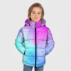 Куртка зимняя для мальчика Неоновое лето, цвет: 3D-красный — фото 2
