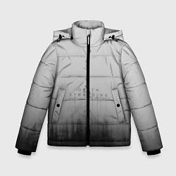 Куртка зимняя для мальчика Death Stranding Лес, цвет: 3D-черный
