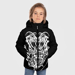 Куртка зимняя для мальчика Ghostemane, цвет: 3D-черный — фото 2