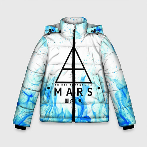 Зимняя куртка для мальчика 30 SECONDS TO MARS / 3D-Черный – фото 1