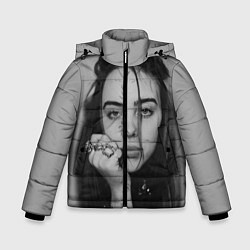 Куртка зимняя для мальчика BILLIE EILISH, цвет: 3D-черный