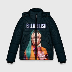 Куртка зимняя для мальчика BILLIE EILISH, цвет: 3D-черный