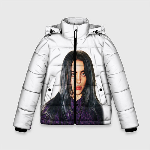 Зимняя куртка для мальчика BILLIE EILISH / 3D-Черный – фото 1