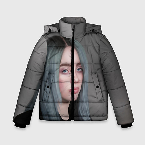 Зимняя куртка для мальчика Billie Eilish: Ocean Eyes / 3D-Черный – фото 1