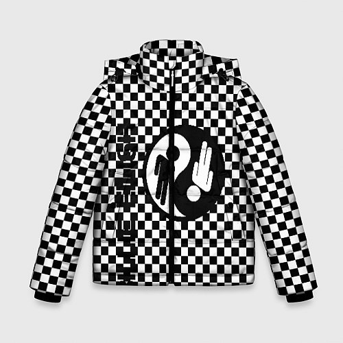Зимняя куртка для мальчика Billie Eilish: Yin-Yang / 3D-Черный – фото 1