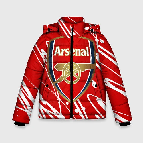 Зимняя куртка для мальчика Arsenal / 3D-Черный – фото 1