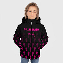 Куртка зимняя для мальчика Billie Eilish, цвет: 3D-черный — фото 2