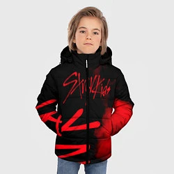 Куртка зимняя для мальчика Stray Kids, цвет: 3D-красный — фото 2