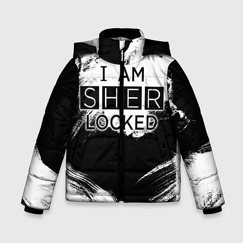 Зимняя куртка для мальчика Sherlock / 3D-Черный – фото 1
