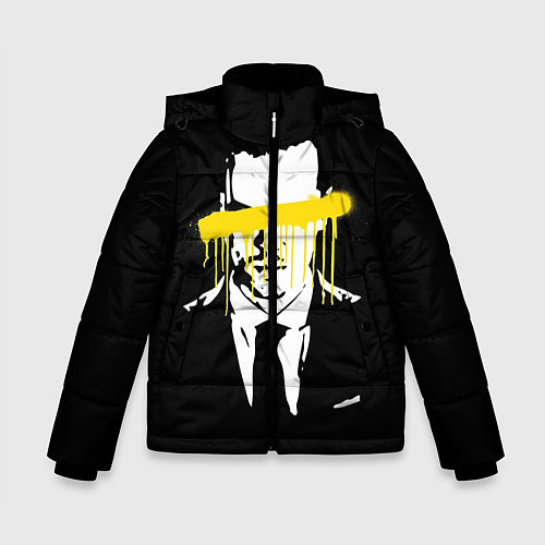 Зимняя куртка для мальчика Sherlock / 3D-Черный – фото 1