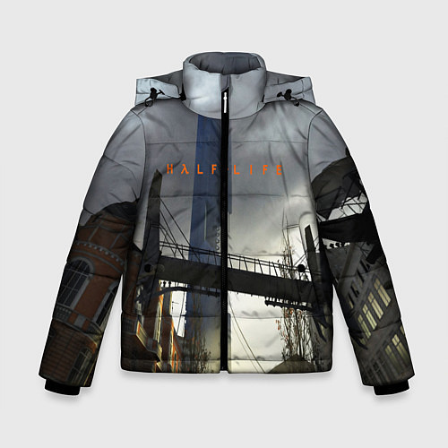 Зимняя куртка для мальчика HALF LIFE / 3D-Черный – фото 1