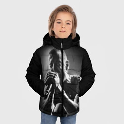 Куртка зимняя для мальчика Chester Bennington Linkin Park, цвет: 3D-светло-серый — фото 2