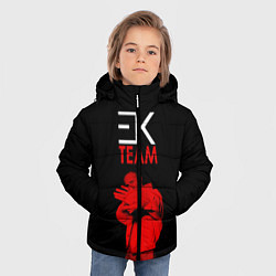 Куртка зимняя для мальчика ЕГОР КРИД TEAM, цвет: 3D-светло-серый — фото 2