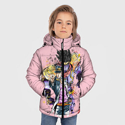 Куртка зимняя для мальчика JoJo Bizarre Adventure, цвет: 3D-красный — фото 2