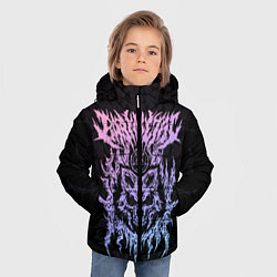 Куртка зимняя для мальчика BABYMETAL, цвет: 3D-черный — фото 2