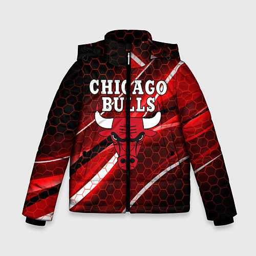 Зимняя куртка для мальчика CHICAGO BULLS / 3D-Черный – фото 1