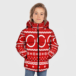 Куртка зимняя для мальчика СВИТЕР DETROIT BECOME HUMAN, цвет: 3D-черный — фото 2