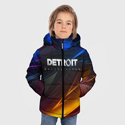 Куртка зимняя для мальчика DETROIT BECOME HUMAN, цвет: 3D-красный — фото 2