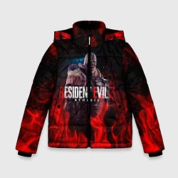 Куртка зимняя для мальчика RESIDENT EVIL 3, цвет: 3D-светло-серый