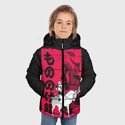 Куртка зимняя для мальчика Princess Mononoke, цвет: 3D-черный — фото 2