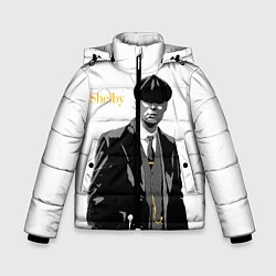 Куртка зимняя для мальчика Томас Шелби, цвет: 3D-черный