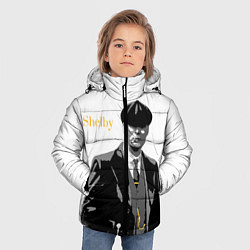 Куртка зимняя для мальчика Томас Шелби, цвет: 3D-черный — фото 2