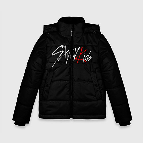 Зимняя куртка для мальчика STRAY KIDS / 3D-Черный – фото 1