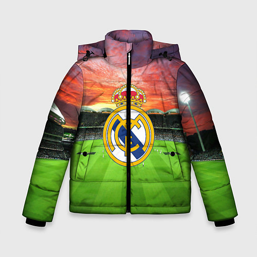 Зимняя куртка для мальчика FC Real Madrid / 3D-Черный – фото 1