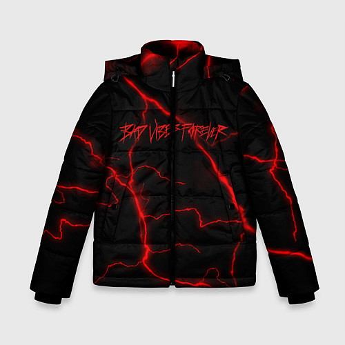 Зимняя куртка для мальчика BAD VIBES FOREVER / 3D-Черный – фото 1