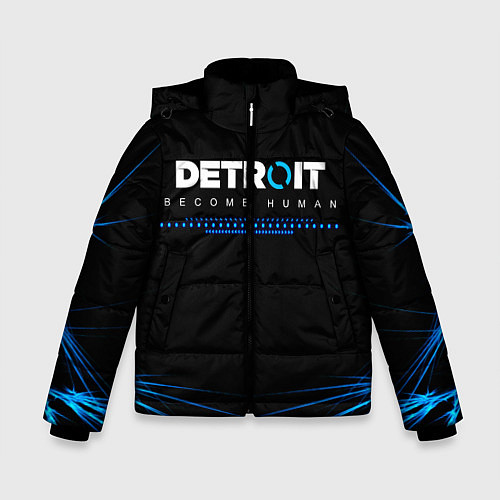 Зимняя куртка для мальчика DETROIT: BECOME HUMAN / 3D-Черный – фото 1