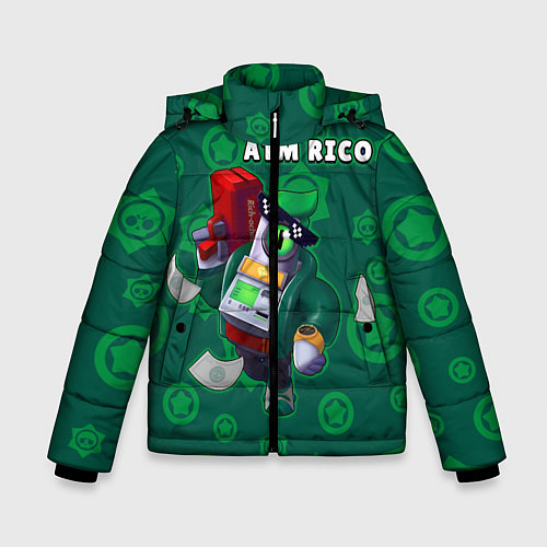 Зимняя куртка для мальчика ATM RICO / 3D-Черный – фото 1
