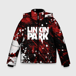 Куртка зимняя для мальчика Linkin Park, цвет: 3D-красный