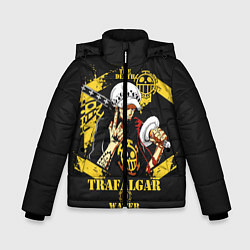 Куртка зимняя для мальчика One Piece Trafalgar Water, цвет: 3D-красный