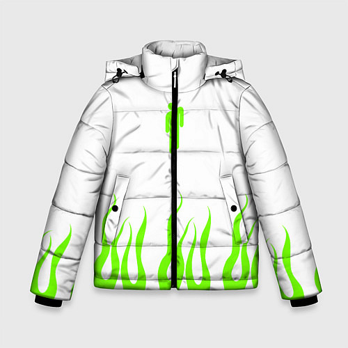 Зимняя куртка для мальчика Billie eilish / 3D-Черный – фото 1