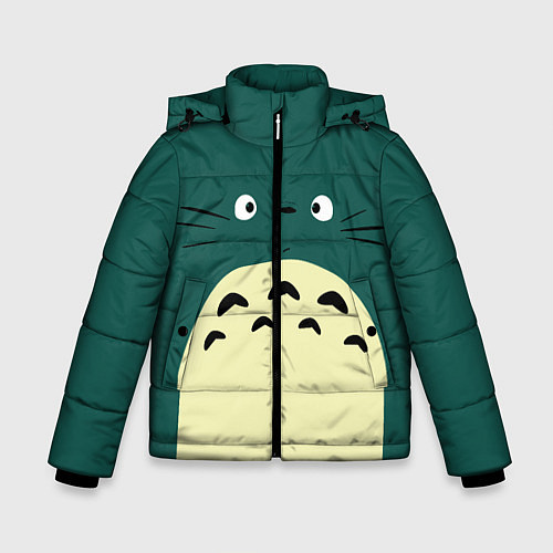 Зимняя куртка для мальчика Totoro / 3D-Черный – фото 1
