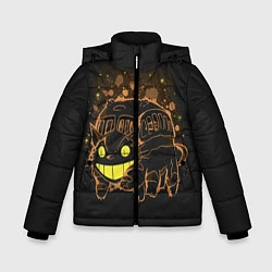 Куртка зимняя для мальчика My Neighbor Totoro, цвет: 3D-черный