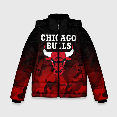 Зимняя куртка для мальчика CHICAGO BULLS / 3D-Черный – фото 1