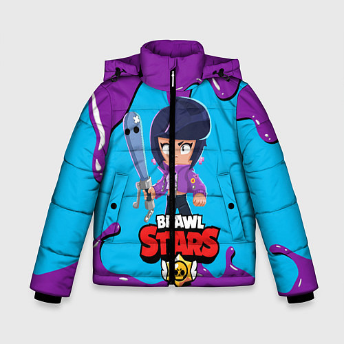Зимняя куртка для мальчика BRAWL STARS BIBI / 3D-Черный – фото 1