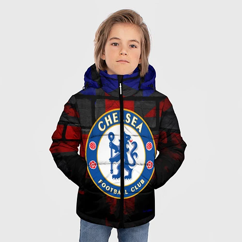 Зимняя куртка для мальчика Chelsea / 3D-Красный – фото 3