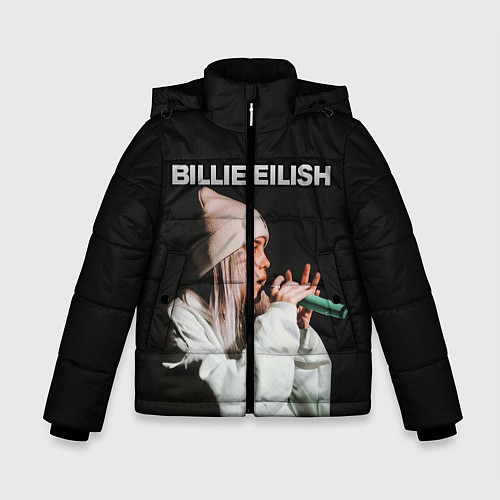 Зимняя куртка для мальчика BILLIE EILISH / 3D-Красный – фото 1