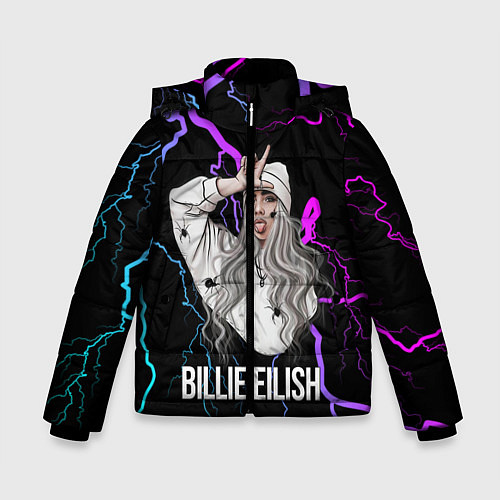 Зимняя куртка для мальчика BILLIE EILISH / 3D-Черный – фото 1