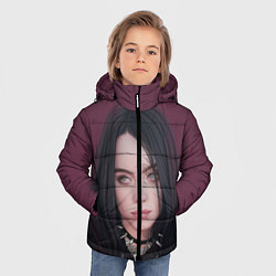 Куртка зимняя для мальчика BILLIE EILISH, цвет: 3D-черный — фото 2