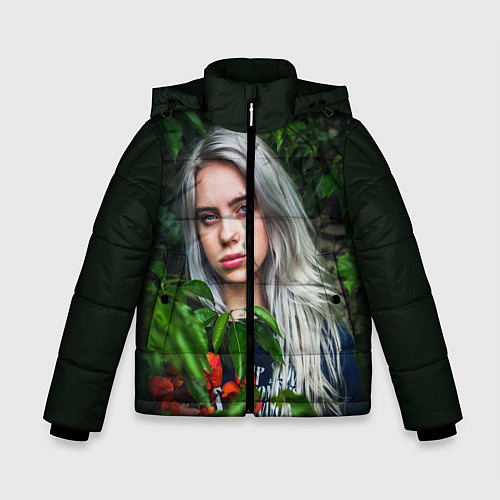 Зимняя куртка для мальчика BILLIE EILISH / 3D-Светло-серый – фото 1