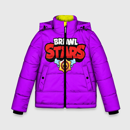 Зимняя куртка для мальчика Brawl Stars Roblox / 3D-Черный – фото 1
