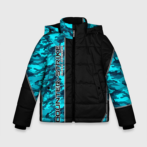 Зимняя куртка для мальчика Counter Strike / 3D-Черный – фото 1