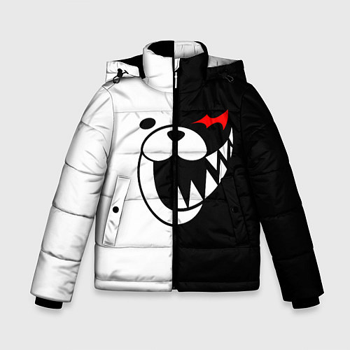 Зимняя куртка для мальчика MONOKUMA КАПЮШОН / 3D-Черный – фото 1